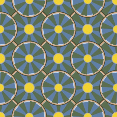 soyut geometrik renk desenli vektör çizimi