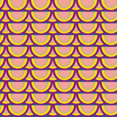 Soyut süs seamless modeli, vektör çizim çakıl