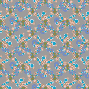 soyut geometrik renkli Dikişsiz desen arka plan için vektör çizim