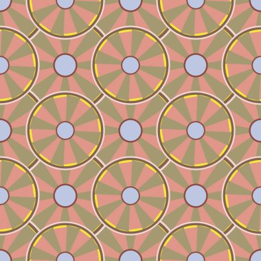 soyut geometrik renk desenli vektör çizimi