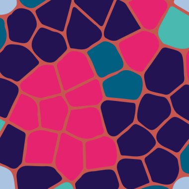 soyut renkli mozaik seamless modeli