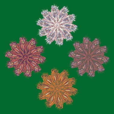 Stil zentangle yeni simetrik mandala doodle ile sanat esin kaynağı oldu. Duvar kağıdı, desen dolgularını, web sayfaları, yüzey dokuları için dekoratif nesne-ebilmek var olmak kullanılmış.