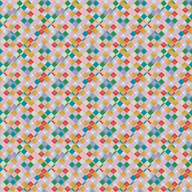 soyut geometrik renkli seamless modeli. vektör çizim