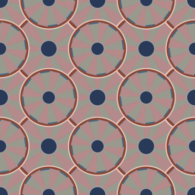 soyut geometrik renk desenli vektör çizimi