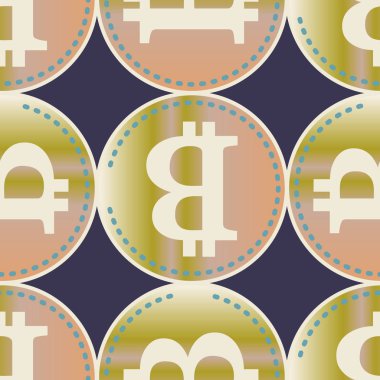 bitcoins parlak parlak pahalı sikkeleri ile Seamless modeli 