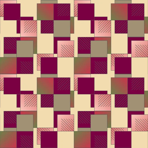 soyut geometrik renkli seamless modeli. vektör çizim