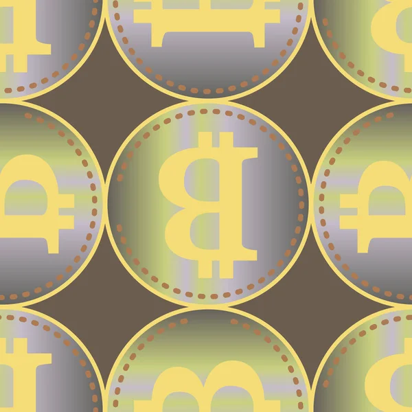 bitcoins parlak parlak pahalı sikkeleri ile Seamless modeli 