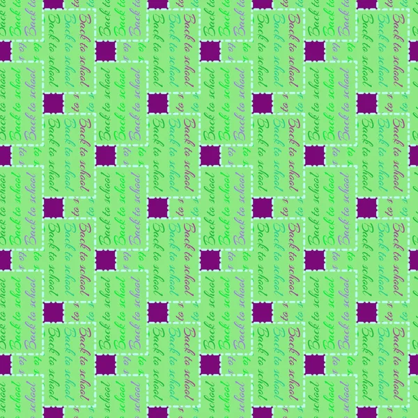 Okul hazırlıkları, arka plan için yeni dikişsiz desen. 