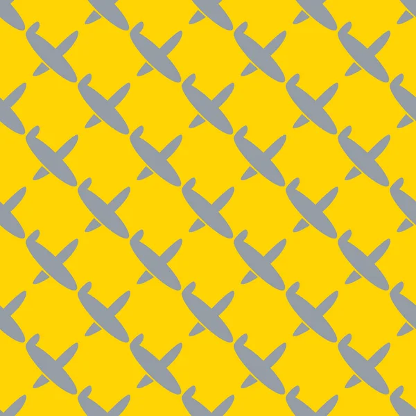 Uçak, vektör çizim seamless modeli