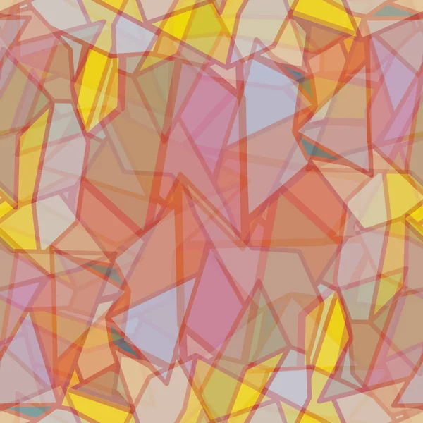 Illustration Vectorielle Motif Abstrait Géométrique Coloré Sans Couture Pour Arrière — Image vectorielle