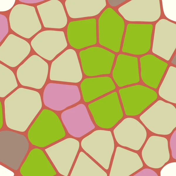 Abstraktní Barevné Bezešvé Mozaika — Stockový vektor