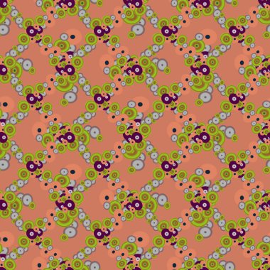 soyut geometrik renkli Dikişsiz desen arka plan için vektör çizim