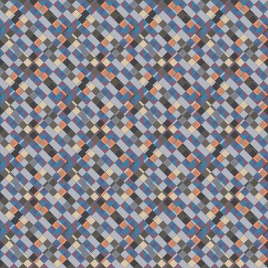soyut geometrik renkli seamless modeli. vektör çizim