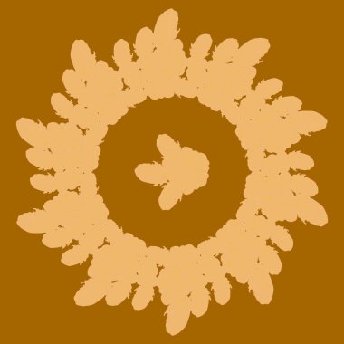 Stil zentangle yeni simetrik mandala doodle ile sanat esin kaynağı oldu. Duvar kağıdı, desen dolgularını, web sayfaları, yüzey dokuları için dekoratif nesne-ebilmek var olmak kullanılmış.