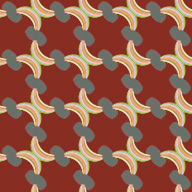 Gökkuşağı seamless modeli. Gökkuşağı Dizayn Tekstil, iç tasarım, keten, vb için. Şirin soyut çocuklar arka plan.