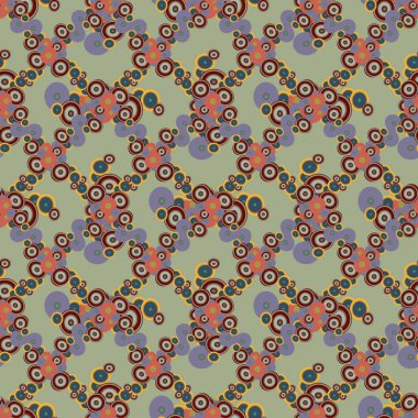 soyut geometrik renkli Dikişsiz desen arka plan için vektör çizim