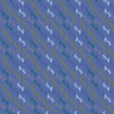 Arapça mutlu tatil çok renkli seamless modeli