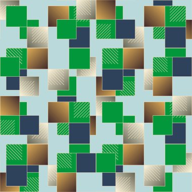 soyut geometrik renkli seamless modeli. vektör çizim