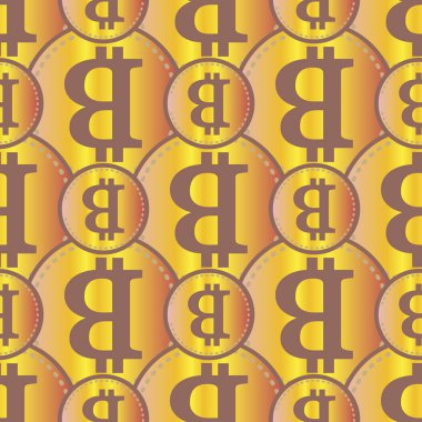 bitcoins parlak parlak pahalı sikkeleri ile Seamless modeli 