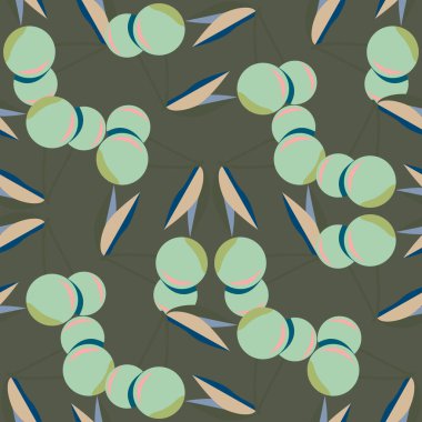 Kiraz için arka plan ile renkli seamless modeli. 