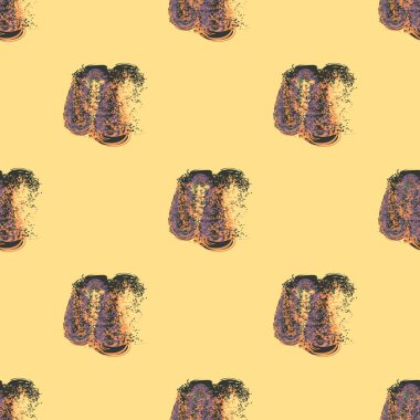 Suluboya soyut lekesi seamless modeli