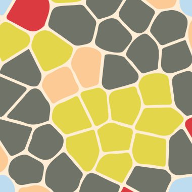 soyut renkli mozaik seamless modeli