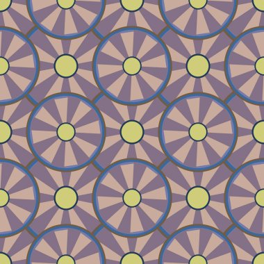 soyut geometrik renk desenli vektör çizimi