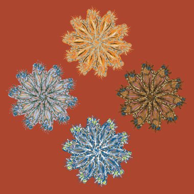 Stil zentangle yeni simetrik mandala doodle ile sanat esin kaynağı oldu. Duvar kağıdı, desen dolgularını, web sayfaları, yüzey dokuları için dekoratif nesne-ebilmek var olmak kullanılmış.