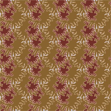 soyut renkli çiçek seamless modeli