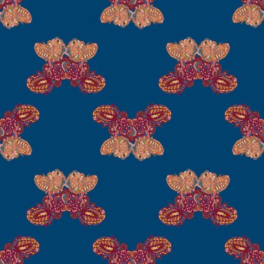 soyut dikişsiz desen, vektör illüstrasyonu