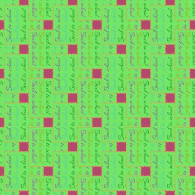 Okul hazırlıkları, arka plan için yeni dikişsiz desen. 