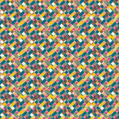 soyut geometrik renkli seamless modeli. vektör çizim