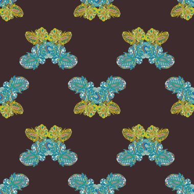 soyut dikişsiz desen, vektör illüstrasyonu