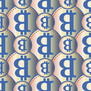 bitcoins parlak parlak pahalı sikkeleri ile Seamless modeli 