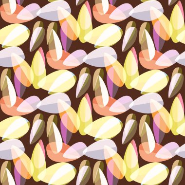 Renkli soyut geometrik Dikişsiz desen arka planı için