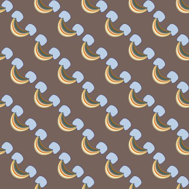 Gökkuşağı seamless modeli. Gökkuşağı Dizayn Tekstil, iç tasarım, keten, vb için. Şirin soyut çocuklar arka plan.