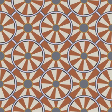 soyut geometrik renk desenli vektör çizimi