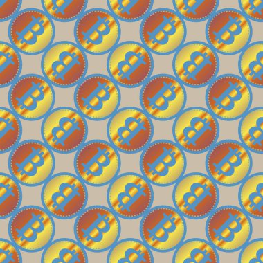 bitcoins parlak parlak pahalı sikkeleri ile Seamless modeli 