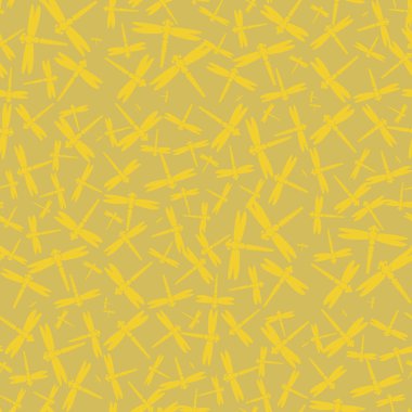 Dekoratif renkli seamless modeli ile şirin yusufçuk