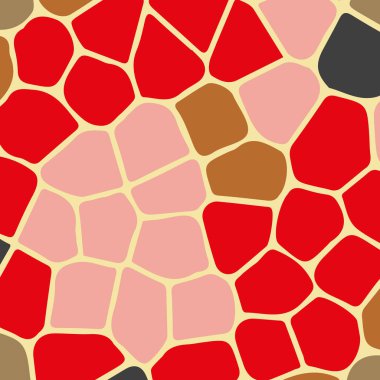 soyut renkli mozaik seamless modeli