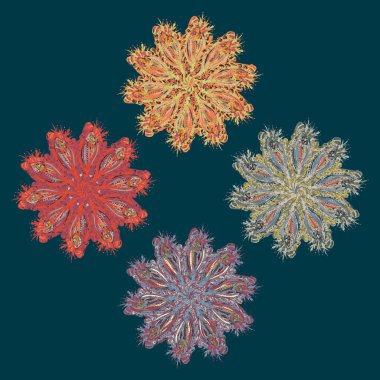 Arka plan için renkli seamless modeli. 