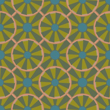 soyut geometrik renk desenli vektör çizimi