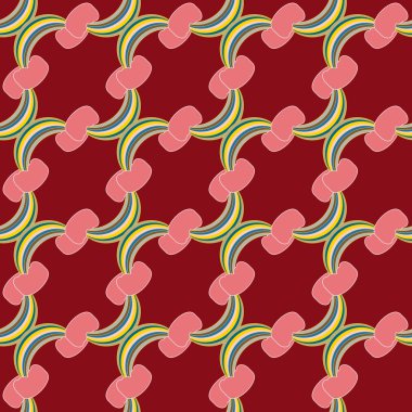 Gökkuşağı seamless modeli. Gökkuşağı Dizayn Tekstil, iç tasarım, keten, vb için. Şirin soyut çocuklar arka plan.