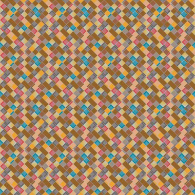 soyut geometrik renkli seamless modeli. vektör çizim