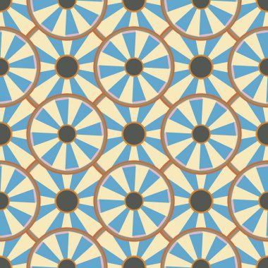 soyut geometrik renk desenli vektör çizimi