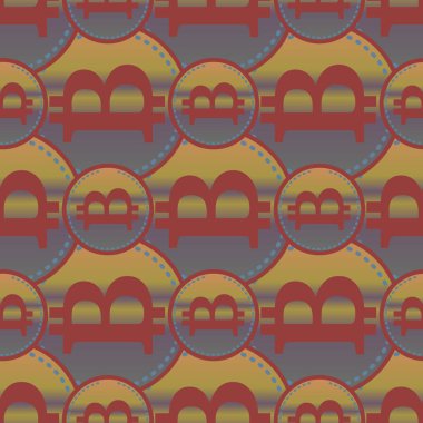 bitcoins parlak parlak pahalı sikkeleri ile Seamless modeli 