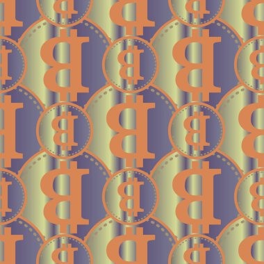 bitcoins parlak parlak pahalı sikkeleri ile Seamless modeli 