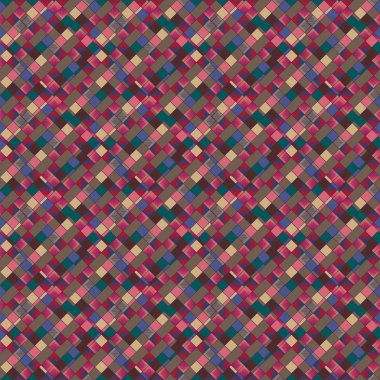 soyut geometrik renkli seamless modeli. vektör çizim