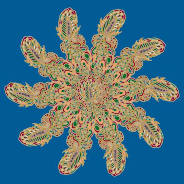 Stil zentangle yeni simetrik mandala doodle ile sanat esin kaynağı oldu. Duvar kağıdı, desen dolgularını, web sayfaları, yüzey dokuları için dekoratif nesne-ebilmek var olmak kullanılmış.