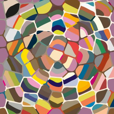 soyut renkli mozaik seamless modeli
